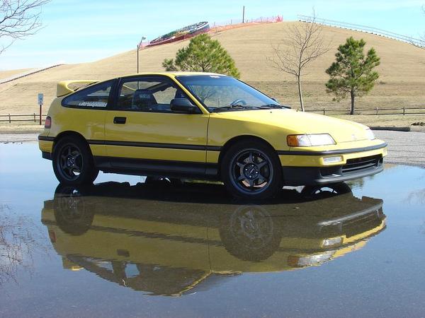 My 88 CRX Si back in 2005.