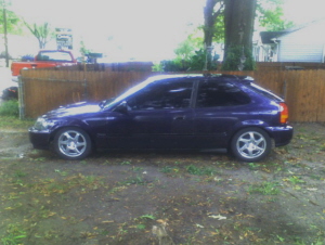 96 civic with gsr blades and coilovers.sohc vtec 96,xxx miles