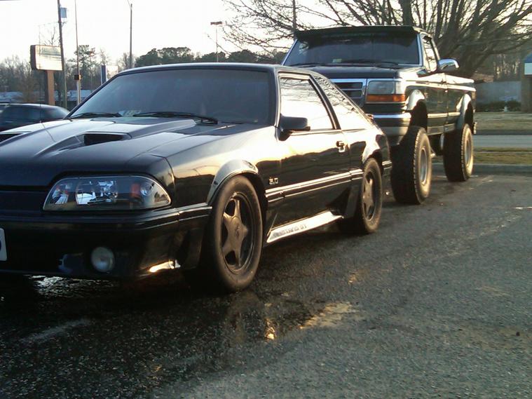 stang and truck