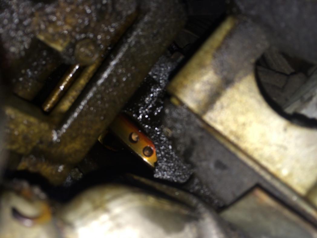 Hole in engine block